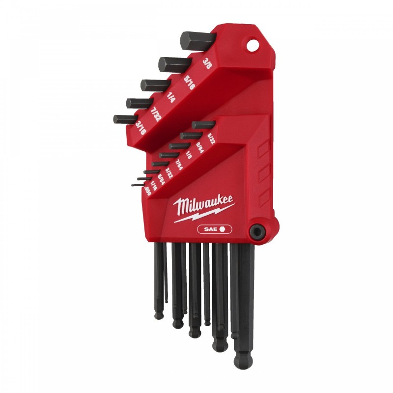 L-Form Hex Key Set 13 шт. Imperial L-Style with Ball End Hex Key Set