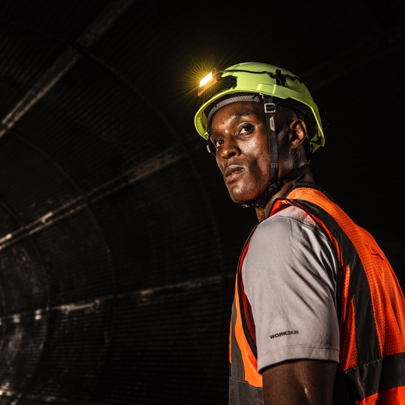 Шлем BOLT200™ невентилируемый для промышленного альпинизма, сигнальный  (4932480658)