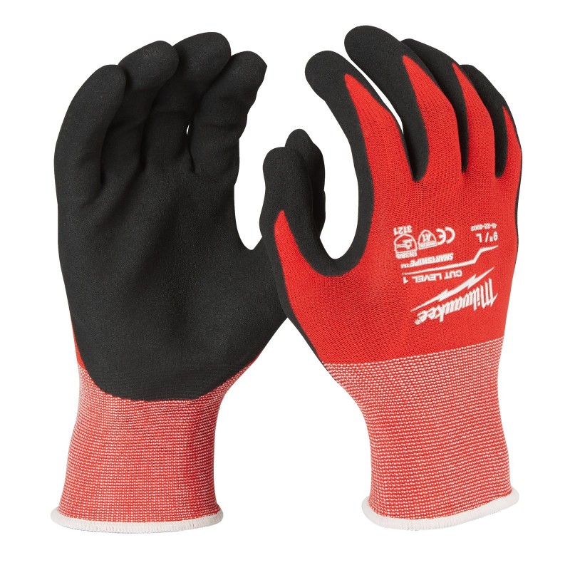 Перчатки защитные Cut level (Кат Левел) 1/A Cut A Gloves - 9/L - 1шт.