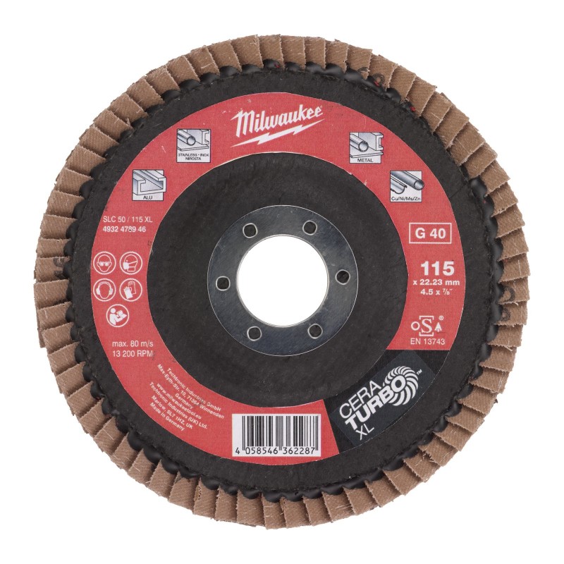 Круг лепестковый SLC50 / 115 G40 CERA TURBO XL  (4932478946)