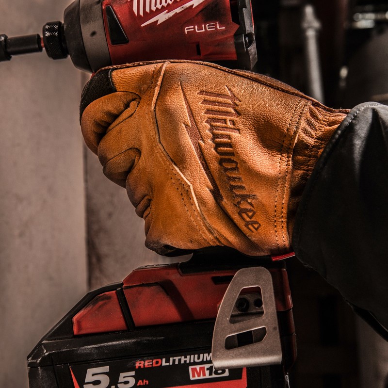 Перчатки защитные кожаные Leather Gloves - 7/S - 1шт.