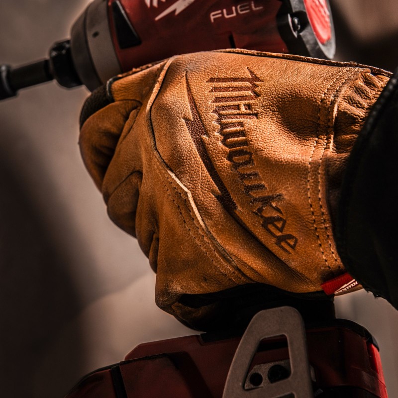 Перчатки защитные кожаные Leather Gloves - 7/S - 1шт.