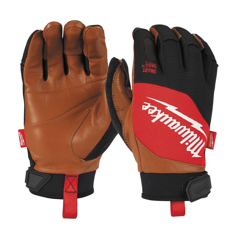 Перчатки защитные гибридные Hybrid Leather Gloves - 9/L - 1шт.