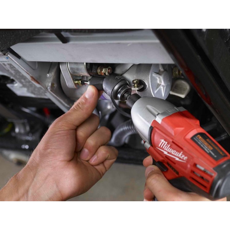 Насадка угловая 0-30° Knuckle SHOCKWAVE™ c набором бит 10шт GEN II (4932459781)