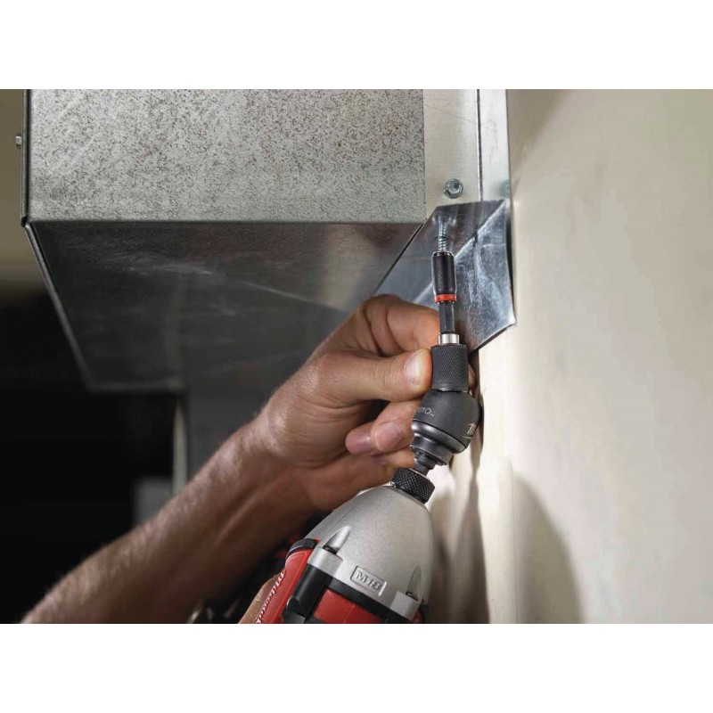 Насадка угловая 0-30° Knuckle SHOCKWAVE™ c набором бит 10шт GEN II (4932459781)