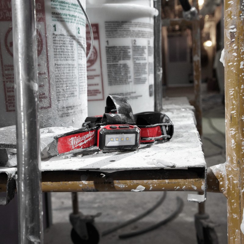 Налобный фонарь для ношения на каске, заряжаемый через USB L4 HLRP-301 (4933479767)