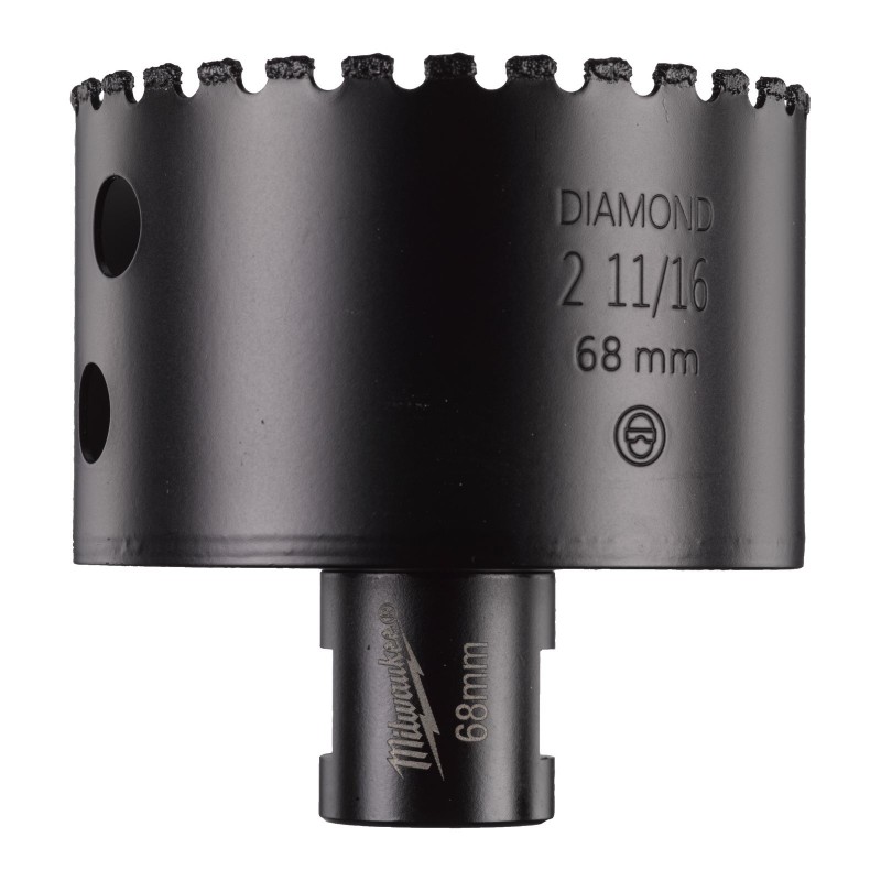 Алмазные сверла DIAMOND MAX™для сухого сверления с посадкой М14 M14 Diamond Drill 68mm - 1шт.