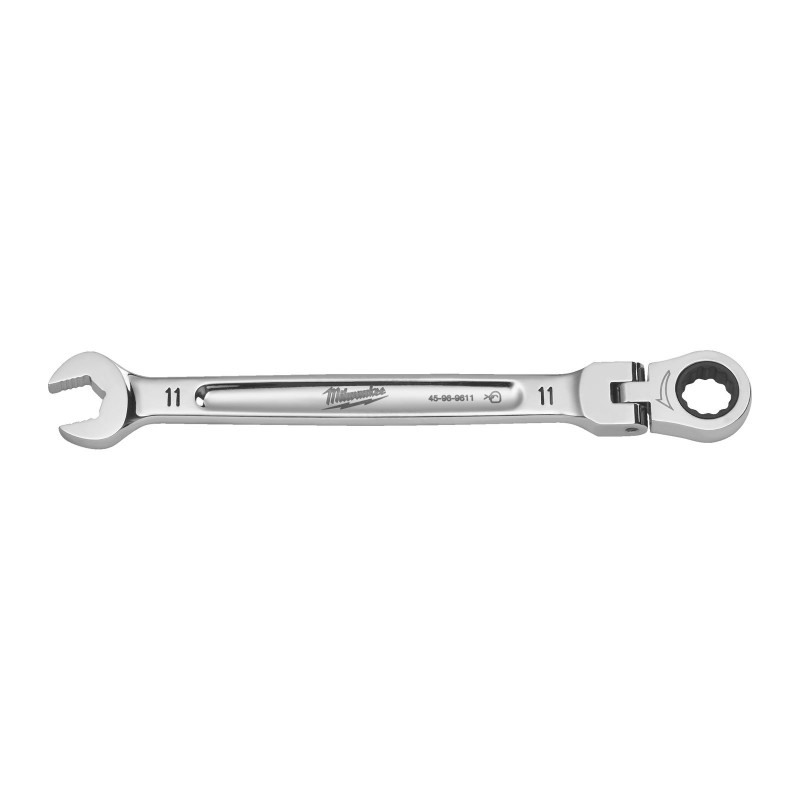 Комбинированный ключ MAX BITE™ с трещоткой и шарниром Maxbite Flex Head Ratcheting Spanner - Metric - 11 mm