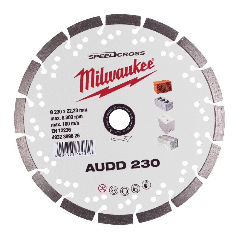 Алмазные диски Speedcross AUDD AUDD 230 mm - 1 шт.