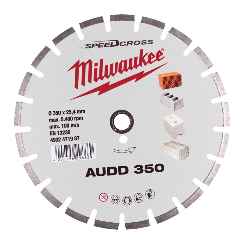 Алмазные диски Speedcross AUDD AUDD 350 mm - 1 шт.