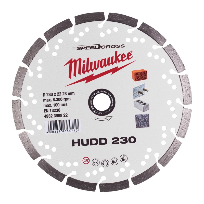 Алмазные диски Speedcross HUDD HUDD 230 mm - 1 шт.