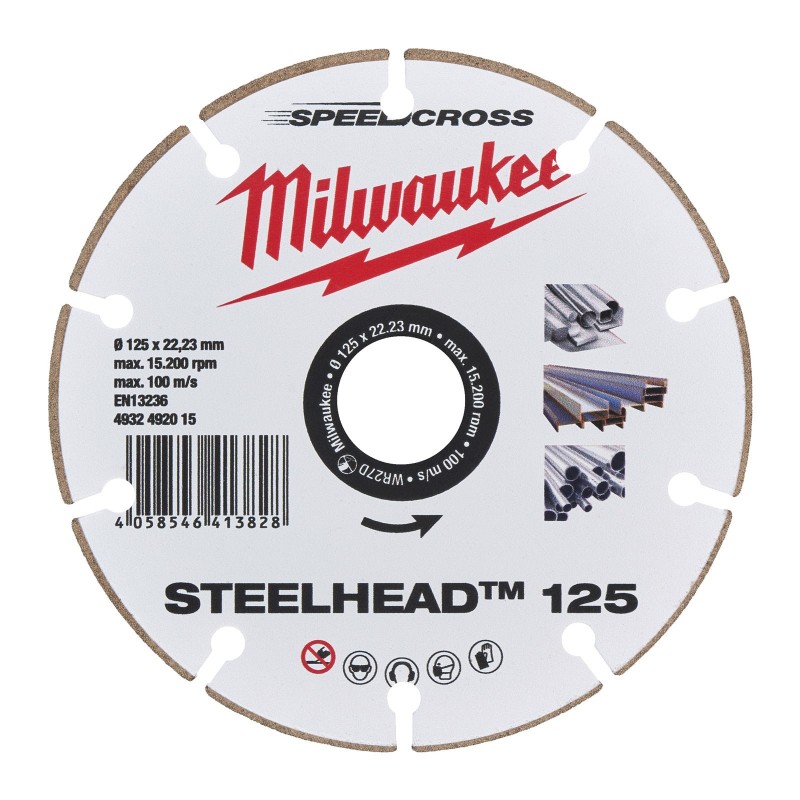 Премиальные диски Speedcross STEELHEAD™ Steelhead 125 mm - 1 шт.