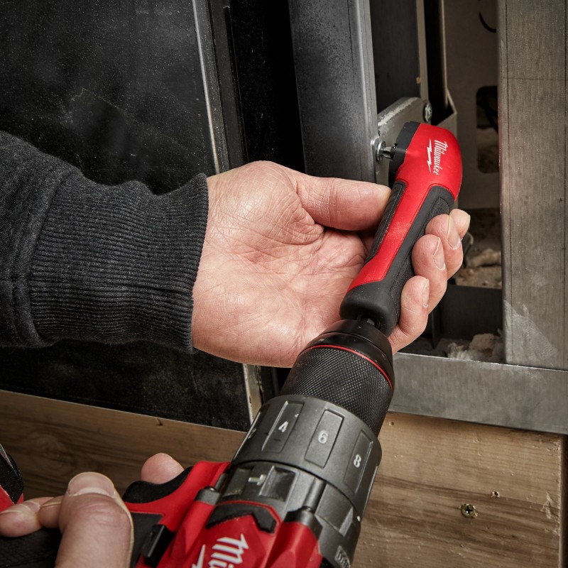 Насадка угловая 90° SHOCKWAVE™ c набором бит 10шт (4932471274)