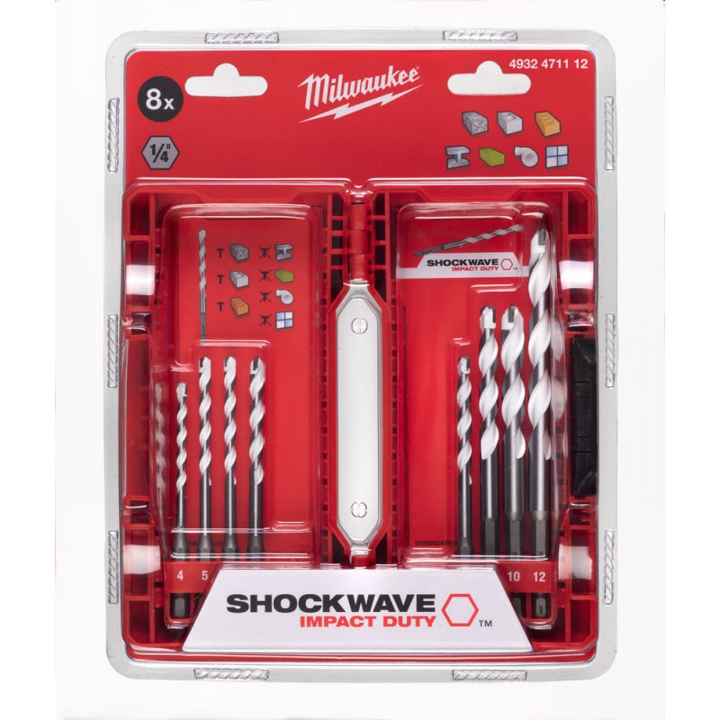 Набор сверл по мультиматериалам (8 шт.) Multi Material 8 pc set - EMEA (4932471112)