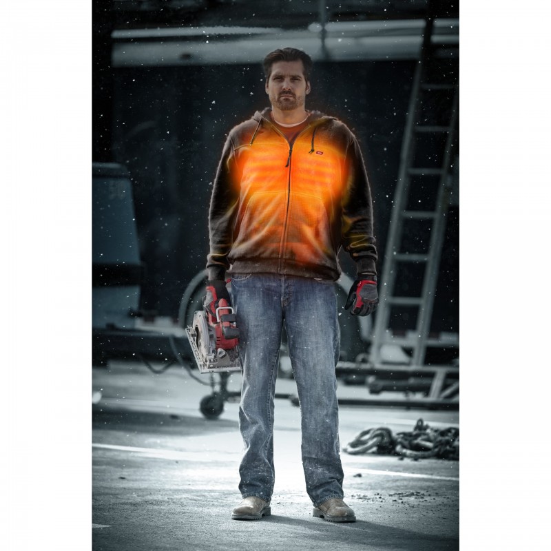 Толстовка с подогревом M12™ HH BL3-0 (S) - черная M12 HH BL3-0 (S) (4933464346)