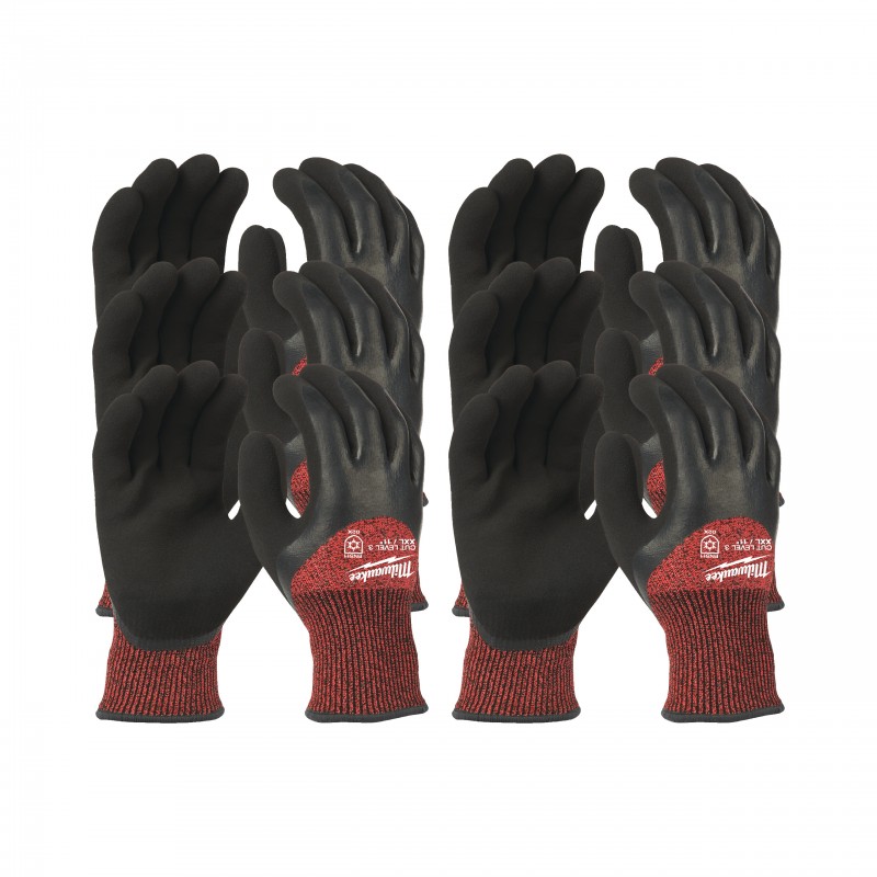 Перчатки защитные Winter Cut level (Винтер Кат Левел) 3/C, XXL/11 (12 пар)  (4932471613)