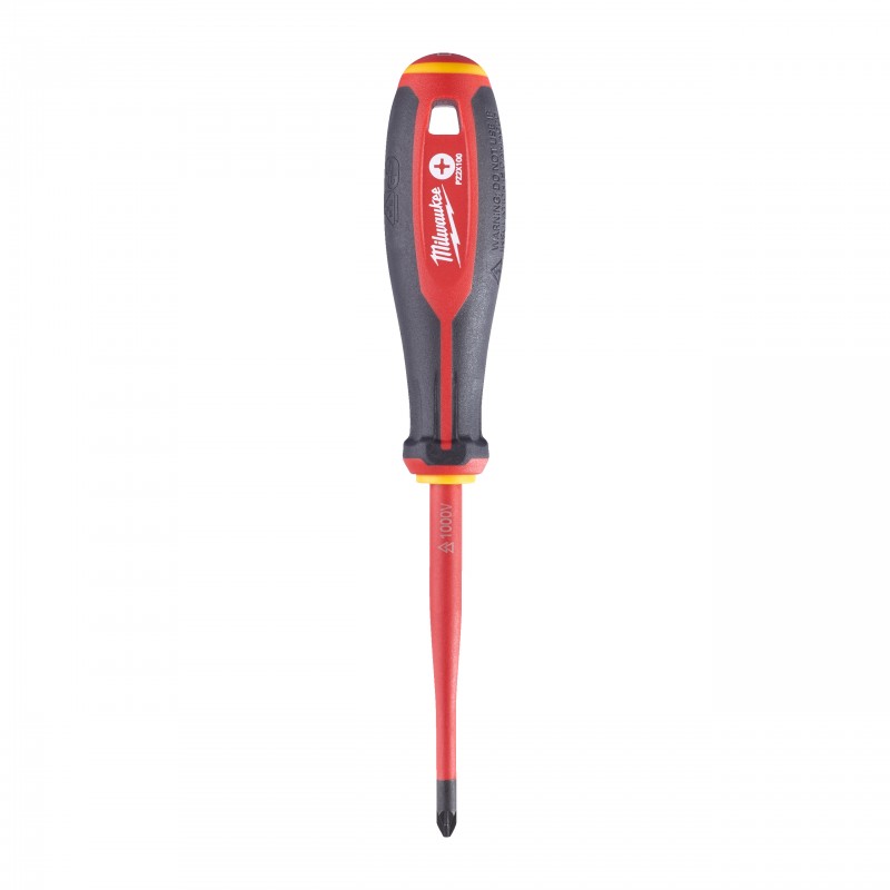 Отвертка диэлектрическая VDE PZ2 x100 трехгранная рукоятка (4932478726)