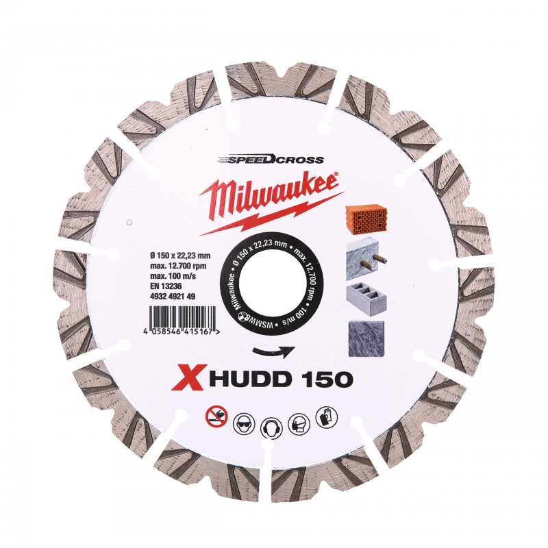Диск алмазный сегментный X-HUDD 150мм SPEEDCROSS™ (4932492149)