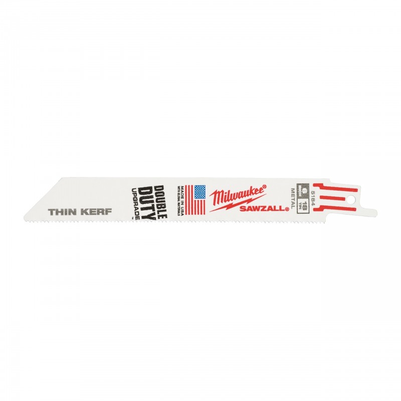 Полотно сабельное SAWZALL™ 150х1.4 THIN KERF Bi-Metal 8%Co (5шт/уп)