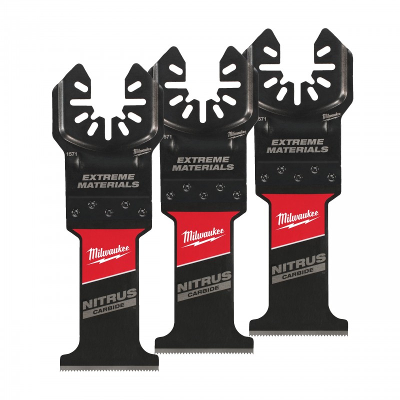 Полотно для мультитула 35мм с нитридным покрытием и твердосплавными зубьями (Nit. TCT), 3 шт (48851573)