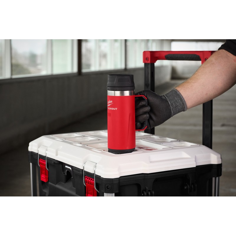 Термокружка красная Milwaukee PACKOUT MUG SIP LID 532 мл (4932493471)