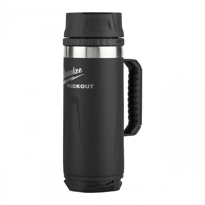 Термокружка черная Milwaukee PACKOUT MUG SIP LID 532 мл (4932493472)