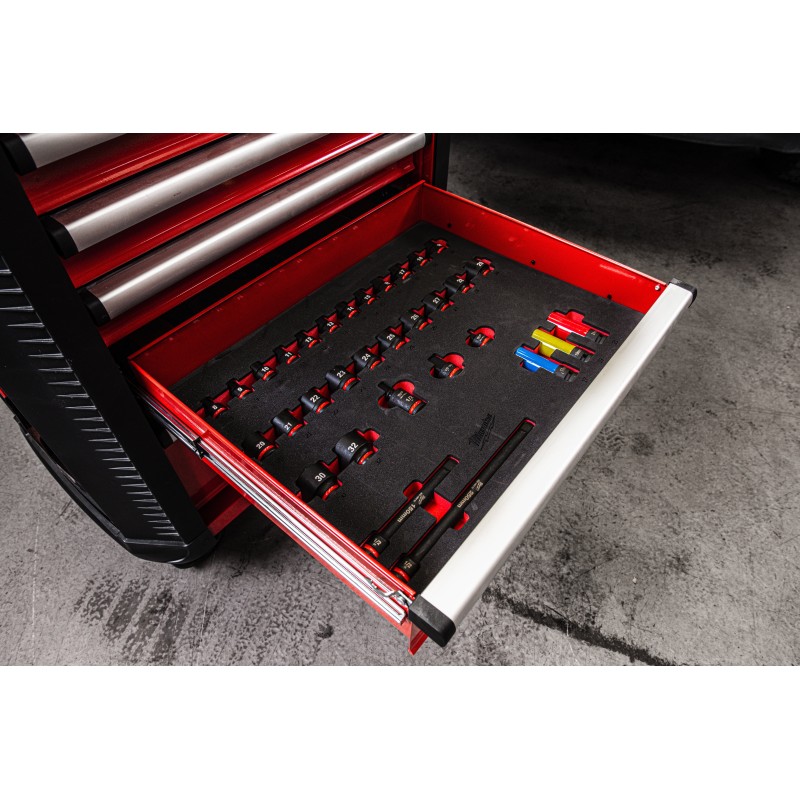 Набор инструментов TOOLGUARD™ (премиум-версия для ЕС), 246 предметов, 30 дюймов / 78 см, серый (4932500743)