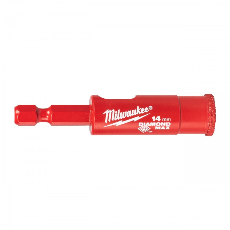 Сверло алмазное корончатое DIAMOND MAX™ d14мм - 1/4" HEX