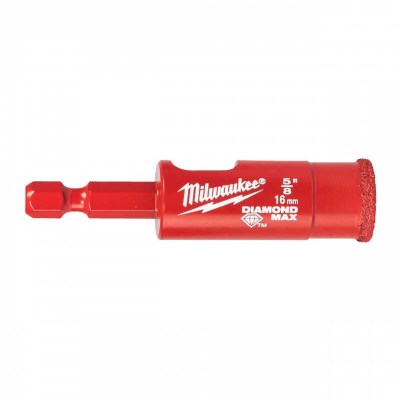 Сверло алмазное корончатое DIAMOND MAX™ d16мм - 1/4" HEX