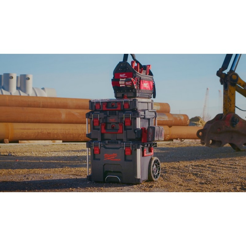 Держатель для батарей M18 с боковым креплением Milwaukee PACKOUT (4932498645)