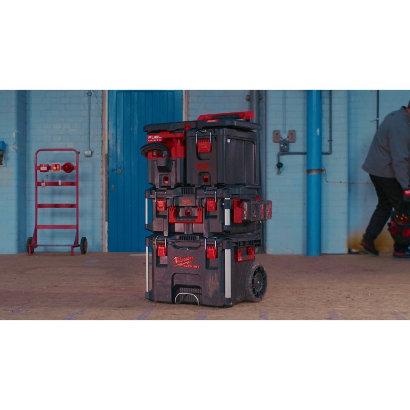 Держатель для батарей M18 с боковым креплением Milwaukee PACKOUT (4932498645)