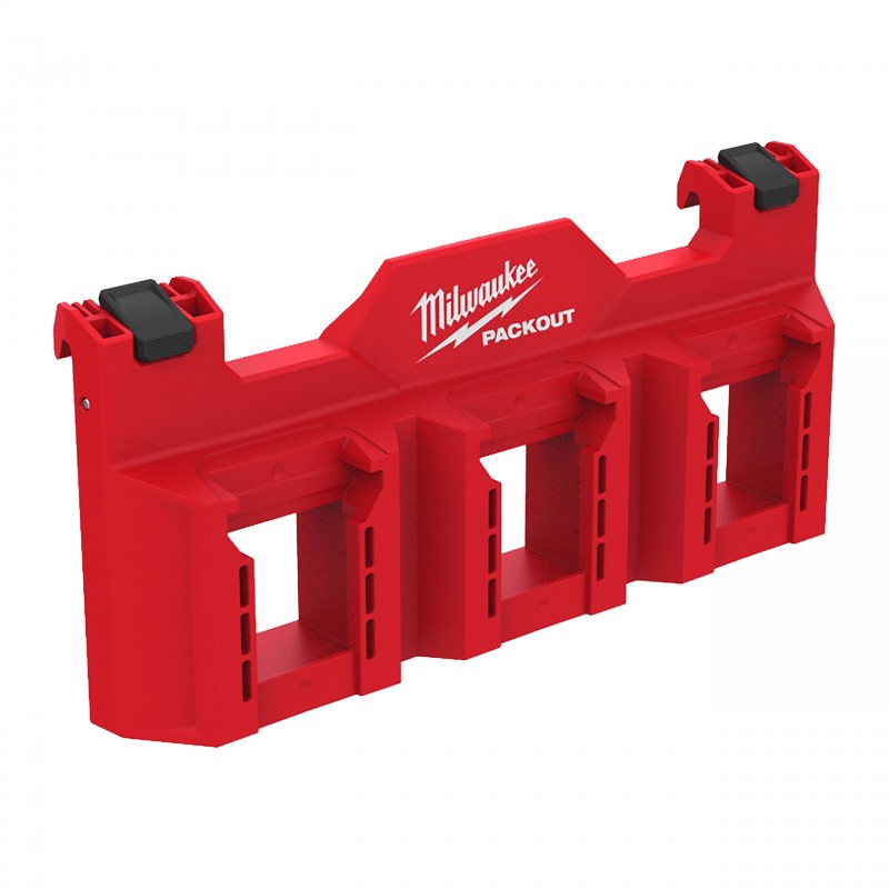 Держатель для батарей M18 с боковым креплением Milwaukee PACKOUT (4932498645)
