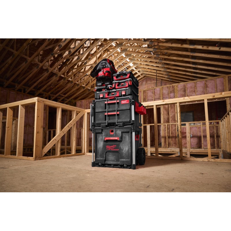 Ящик на колесах с выдвижным отсеком Milwaukee PACKOUT XL (4932498651)
