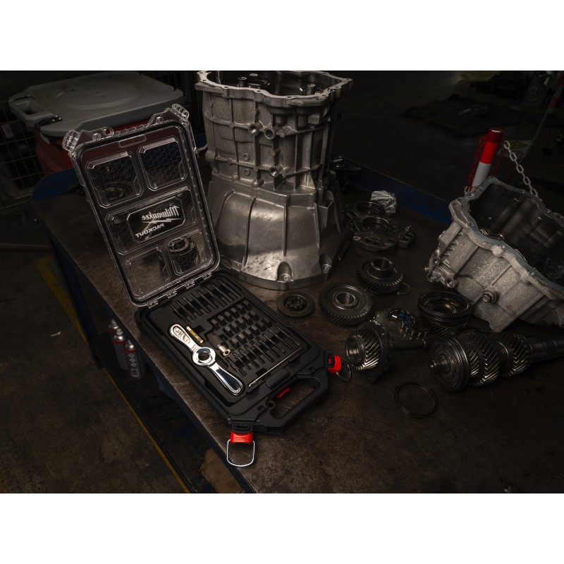 Метчики и плашки метрические набор 38ед. с рукояткой Hex-LOK™ 2-в-1 в органайзере PACKOUT™ (4932498721)