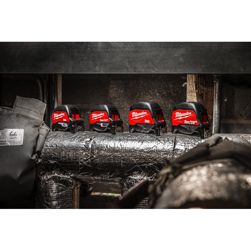 Рулетка 5м/16ft магнитная  (ширина полотна 30мм) (4932498769)