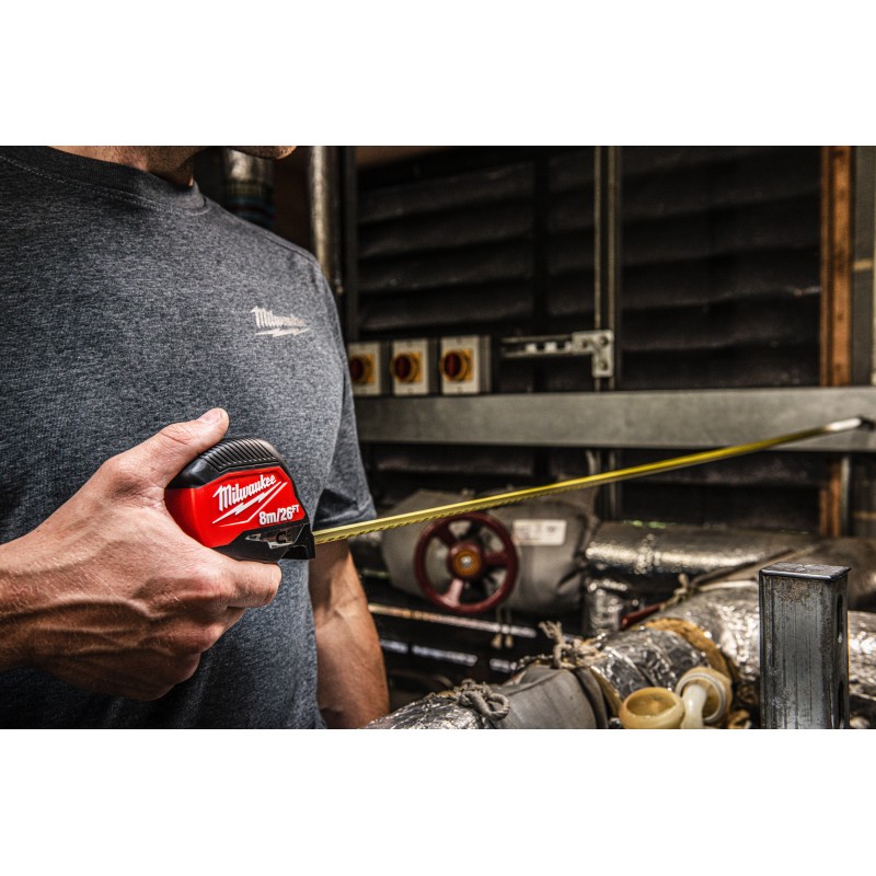 Рулетка 8м/26ft магнитная  (ширина полотна 30мм) (4932498771)