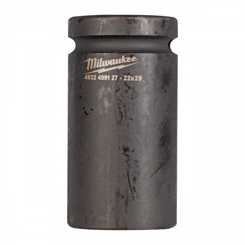 Головка ударная удлиненная для железнодорожных болтов Milwaukee 1'' 22x29 мм (4932499127)