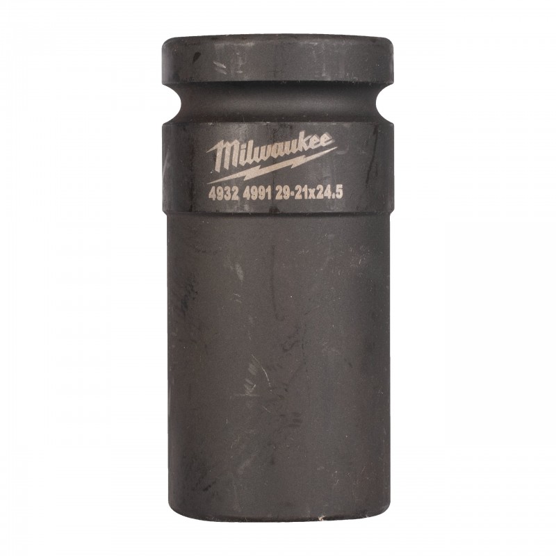 Головка ударная удлиненная для железнодорожных болтов Milwaukee 1'' 21x24.5 мм (4932499129)