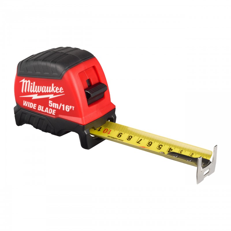 Рулетка широкая WIDE BLADE 5м/16ft (ширина полотна 35мм) (4932499204)