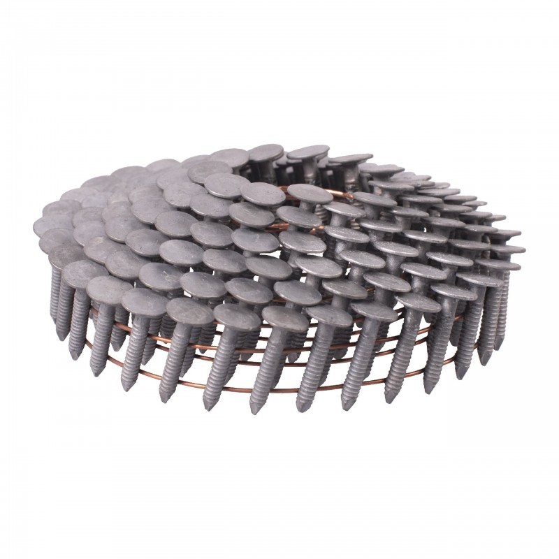 Гвозди барабанные 15° с кольцевой накаткой, 3,05×32 мм, из углеродистой стали с кольцевым профилем, горячего цинкования, 2160 шт. (4932499322)