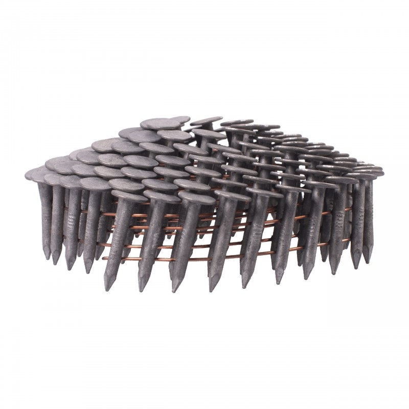 Гвозди барабанные 15° с кольцевой накаткой, 3,05×25 мм, из нержавеющей стали, горячего цинкования, 2160 шт. (4932499325)