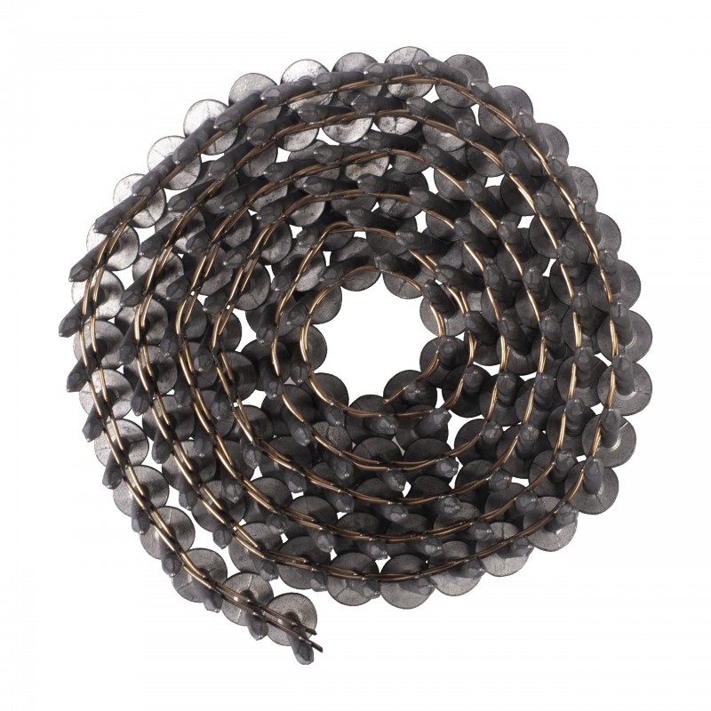 Гвозди барабанные 15° с кольцевой накаткой, 3,05×25 мм, из нержавеющей стали, горячего цинкования, 2160 шт. (4932499325)