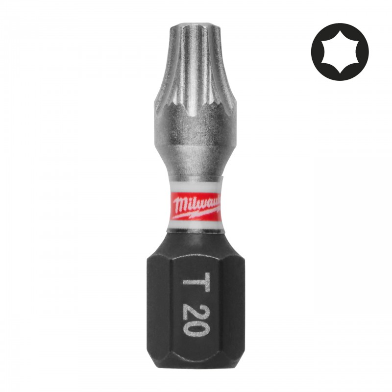 Бита TX20 25мм SHOCKWAVE™ (3шт/уп) (4932500363)