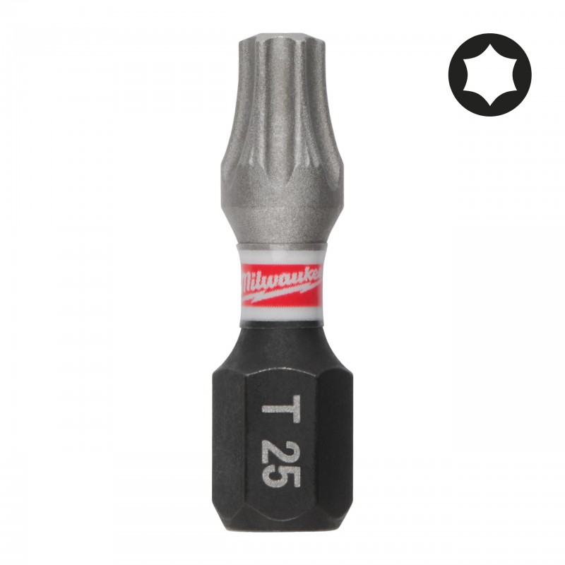 Бита TX25 25мм SHOCKWAVE™ (3шт/уп) (4932500364)