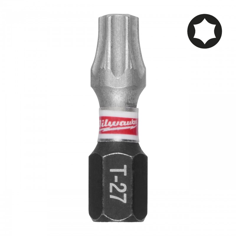 Бита TX27 25мм SHOCKWAVE™ (3шт/уп) (4932500365)