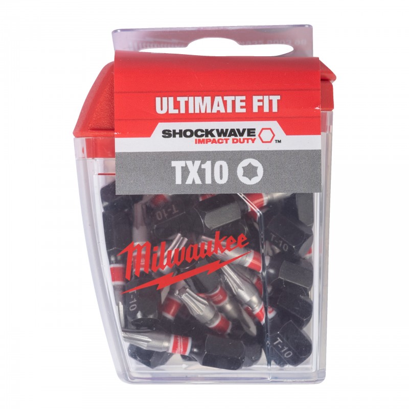 Бита TX10 25мм SHOCKWAVE™ (25шт/уп) (4932500398)