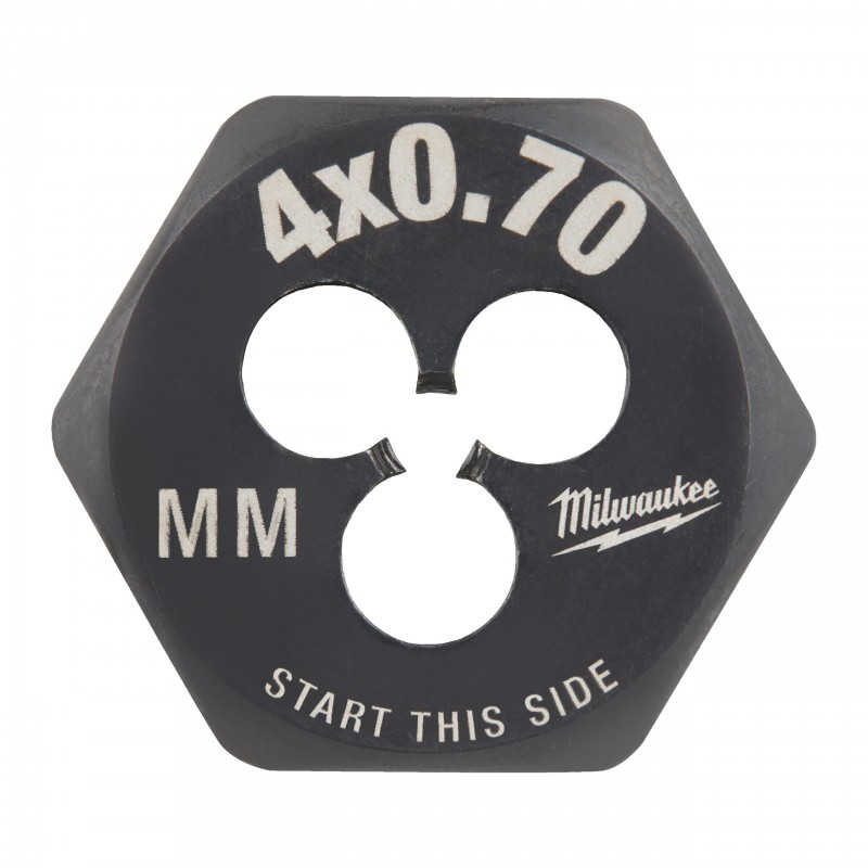 Метрические шестигранные резьбонарезные плашки M4-0,70 мм (4932500610)