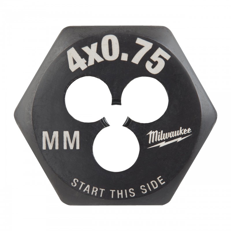 Метрические шестигранные резьбонарезные плашки M4-0,75 мм (4932500611)