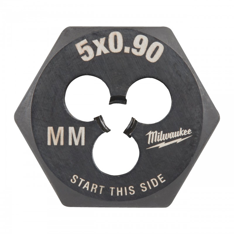 Метрические шестигранные резьбонарезные плашки M5-0.90 мм (4932500612)