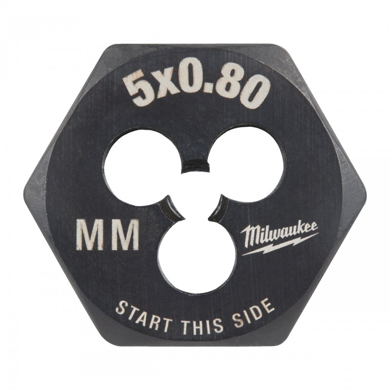 Метрические шестигранные резьбонарезные плашки M5-0.80 мм (4932500613)